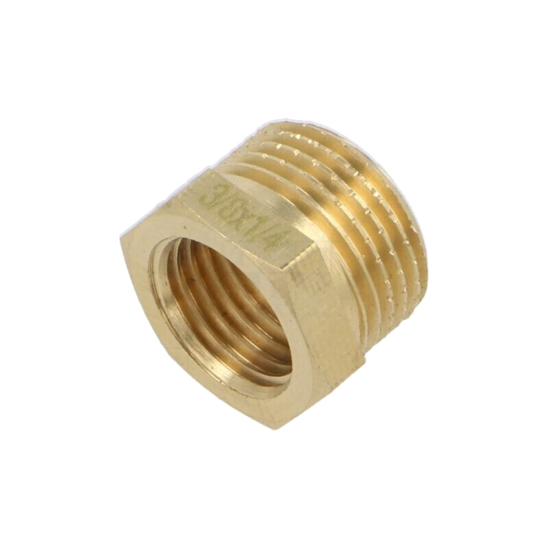 Term.îmbinare: adaptor; tată-mamă,reducţie; alamă CW617N; BR Term.îmbinare: adaptor; tată-mamă,reducţie; alamă CW617N; BR