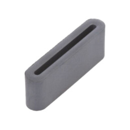 Ferită: singular; 28AWG; 20Ω; A: 33,5mm; B: 12mm; C: 6,5mm; D: 27,5mm