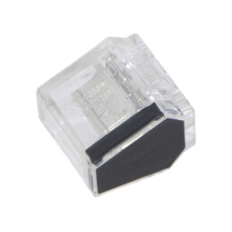 Cu eliberare rapidă; 24A; 450V; bornă cu arc; L: 19,1mm; piste: 1