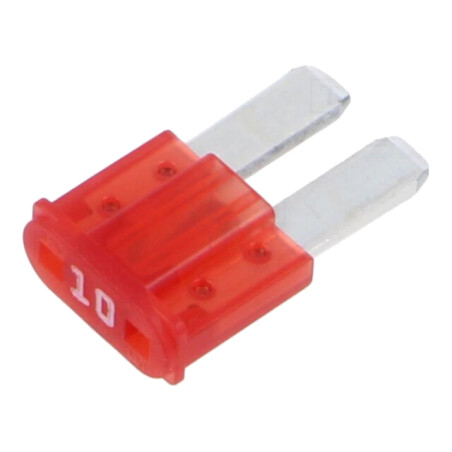 Siguranţă: siguranţă; 10A; 32VDC; auto; 9,1mm; 9,1x3,8x15,3mm