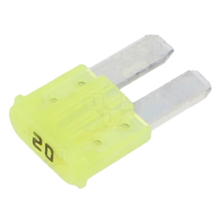 Siguranţă: siguranţă; 20A; 32VDC; auto; 9,1mm; 9,1x3,8x15,3mm