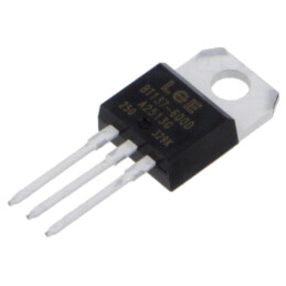 Triac; 600V; 8A; TO220AB; Igt: 5mA; Ufmax: 1,7V