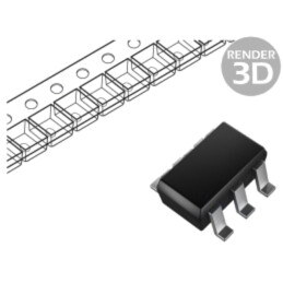 PMIC; convertor DC/DC; Uintr: 2,4÷5,5VDC; Uieş: 0,6÷5,5VDC; 3A