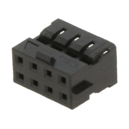 Conector: cablu-cablu/PCB; mufă; mamă; PIN: 8; Milli-Grid; drept