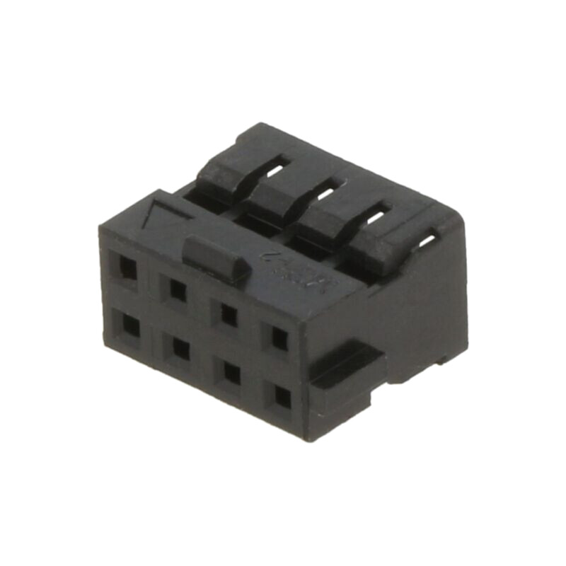 Conector: cablu-cablu/PCB; mufă; mamă; PIN: 8; Milli-Grid; drept Conector: cablu-cablu/PCB; mufă; mamă; PIN: 8; Milli-Grid; drept