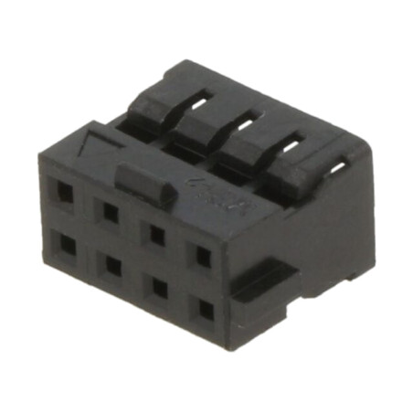Conector: cablu-cablu/PCB; mufă; mamă; PIN: 8; Milli-Grid; drept