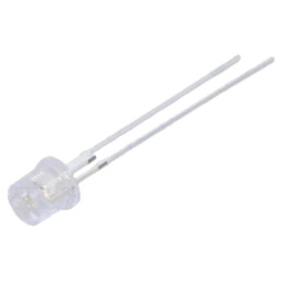 LED; verde; 5mm; 12000÷14400mcd; 140°; Parte frontală: plat; rotund