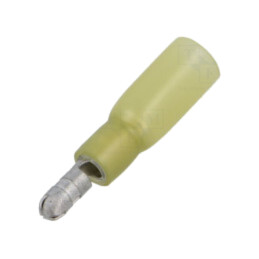 Terminal: rotunde; tată; Ø: 5mm; 4÷6mm2; crimpat; pe cablu; izolată