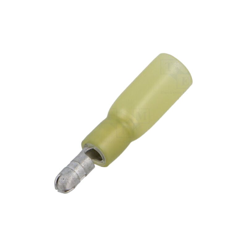 Terminal: rotunde; tată; Ø: 5mm; 4÷6mm2; crimpat; pe cablu; izolată Terminal: rotunde; tată; Ø: 5mm; 4÷6mm2; crimpat; pe cablu; izolată
