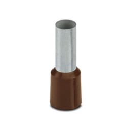 Vârf: tub de capăt; izolată; cupru; 25mm2; Lung.capăt: 16mm; maro