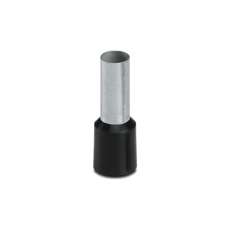 Vârf: tub de capăt; izolată; cupru; 25mm2; Lung.capăt: 16mm; neagră Vârf: tub de capăt; izolată; cupru; 25mm2; Lung.capăt: 16mm; neagră