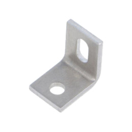Colţar; W: 14,22mm; H: 19,05mm; L: 19,05mm; aluminiu
