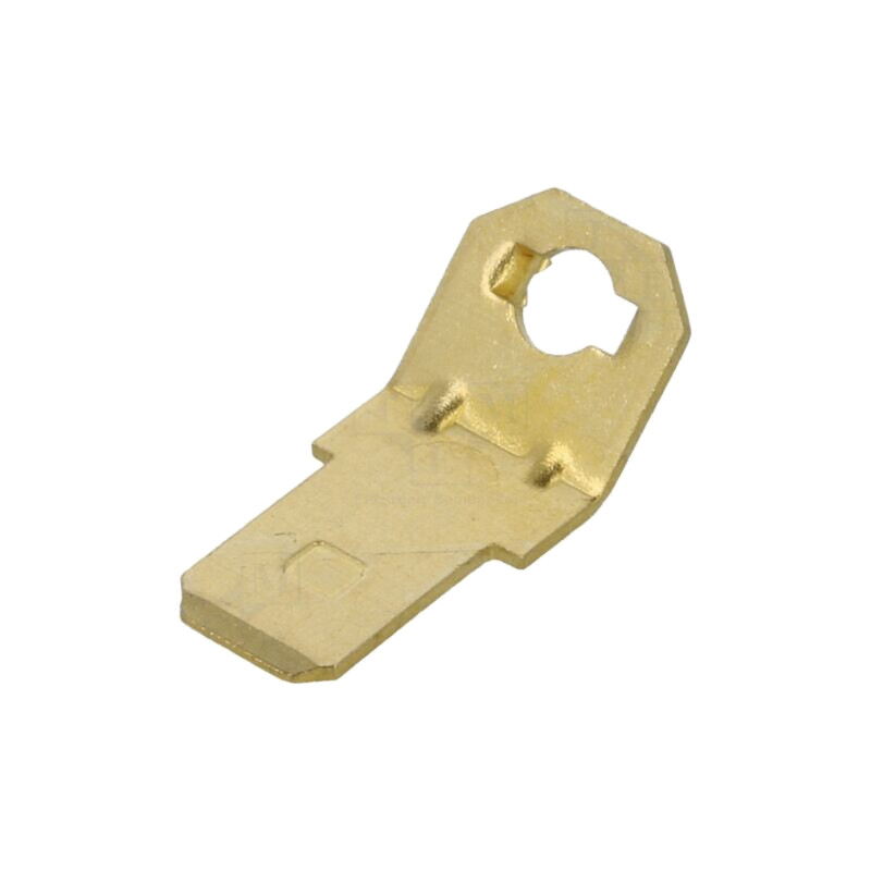 Terminal: plat; 4,8mm; 0,5mm; tată; M2,5; înşurubare; alamă Terminal: plat; 4,8mm; 0,5mm; tată; M2,5; înşurubare; alamă