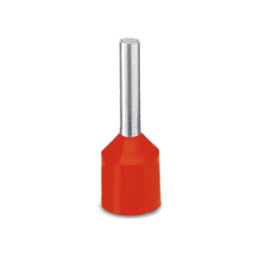 Vârf: tub de capăt; izolată; cupru; Lung.capăt: 12mm; cositorit