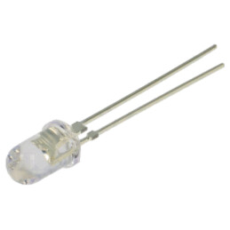 LED; roşie; 5mm; 60000mcd; 30°; Parte frontală: convex; 2,3÷2,8VDC