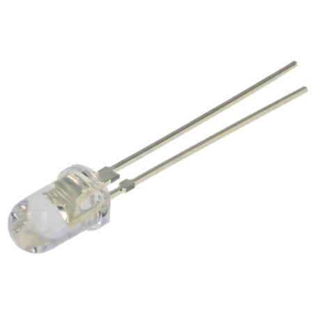 LED; roşie; 5mm; 60000mcd; 30°; Parte frontală: convex; 2,3÷2,8VDC