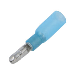 Terminal: rotunde; tată; Ø: 4mm; 1,5÷2,5mm2; crimpat; pe cablu
