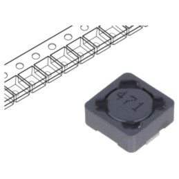 Inductor: fir; SMD; 470uH; 240mA; 4,18Ω; ±20%; 7,3x7,3x3,4mm