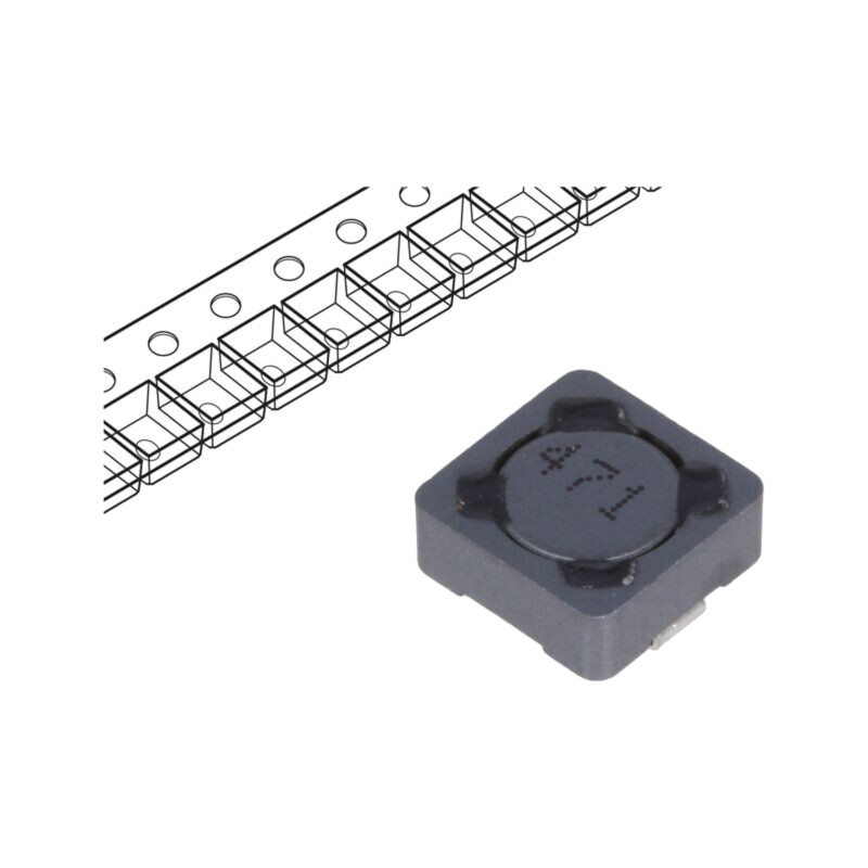 Inductor: fir; SMD; 470uH; 240mA; 4,18Ω; ±20%; 7,3x7,3x3,4mm Inductor: fir; SMD; 470uH; 240mA; 4,18Ω; ±20%; 7,3x7,3x3,4mm