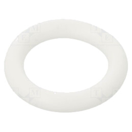Garnitură O-ring; silicon; Thk: 5mm; Øint: 22mm; albă; -60÷160°C