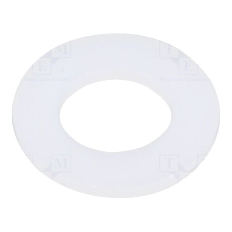 Şaibă; rotundă; D22mm; h2mm; poliamidă; naturală