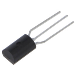 Tranzistor: PNP; bipolar; 50V; 2A; 1W; TO92 Formed