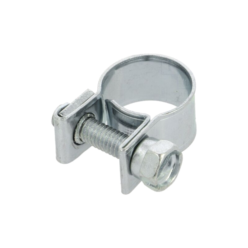 Colier cu şurub; W: 9mm; Crimpare: 10÷12mm; oţel zincat; Mini; W1 Colier cu şurub; W: 9mm; Crimpare: 10÷12mm; oţel zincat; Mini; W1