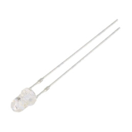 LED; galbenă; 3mm; imitare efect lumânare; 4200÷5800mcd; 30°; 20mA