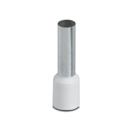 Vârf: tub de capăt; izolată; cupru; 16mm2; Lung.capăt: 18mm; albă