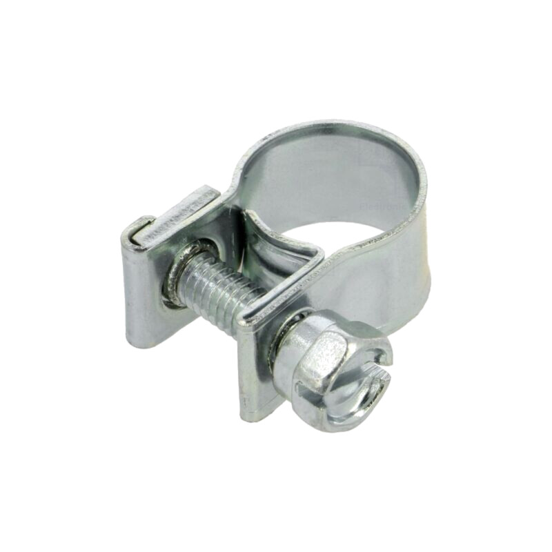 Colier cu şurub; W: 9mm; Crimpare: 9÷11mm; oţel zincat; Mini; W1 Colier cu şurub; W: 9mm; Crimpare: 9÷11mm; oţel zincat; Mini; W1