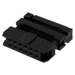 Conector: IDC; mufă; mamă; PIN: 12; IDC; pt.cablu-bandă; 2mm; 2x6