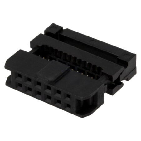 Conector: IDC; mufă; mamă; PIN: 12; IDC; pt.cablu-bandă; 2mm; 2x6