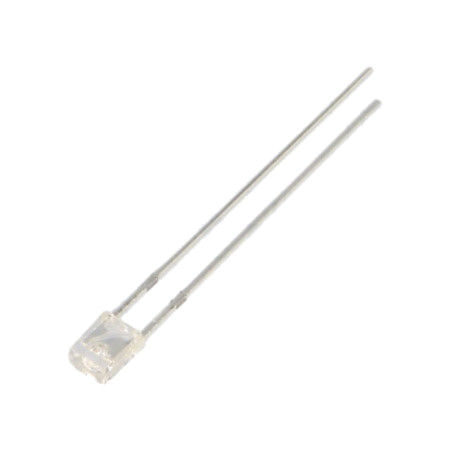 LED; verde; dreptunghiulară; 2x3x4mm; bipolară; 750÷1120mcd; 100°