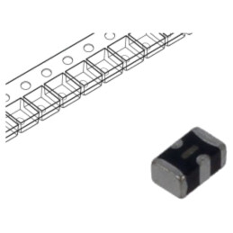 Filtru: anti-interferenţe; 180pF; SMD; 100mA; 0805; 25MHz; 10V