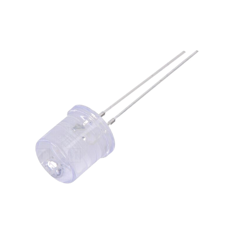 LED; portocalie; 10mm; 1120÷1560mcd; 100°; Parte frontală: plat