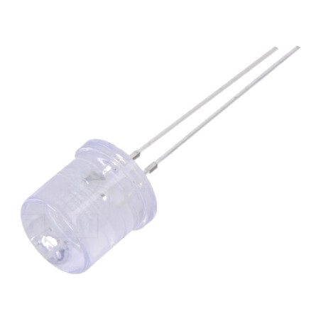 LED; portocalie; 10mm; 1120÷1560mcd; 100°; Parte frontală: plat
