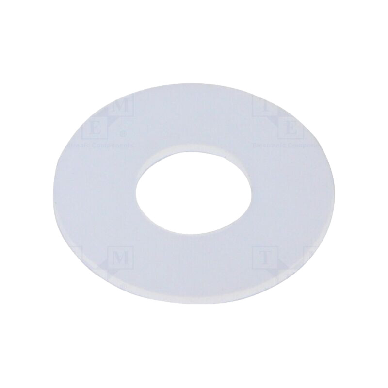 Şaibă; rotundă; D15,9mm; h0,5mm; poliamidă; naturală Şaibă; rotundă; D15,9mm; h0,5mm; poliamidă; naturală