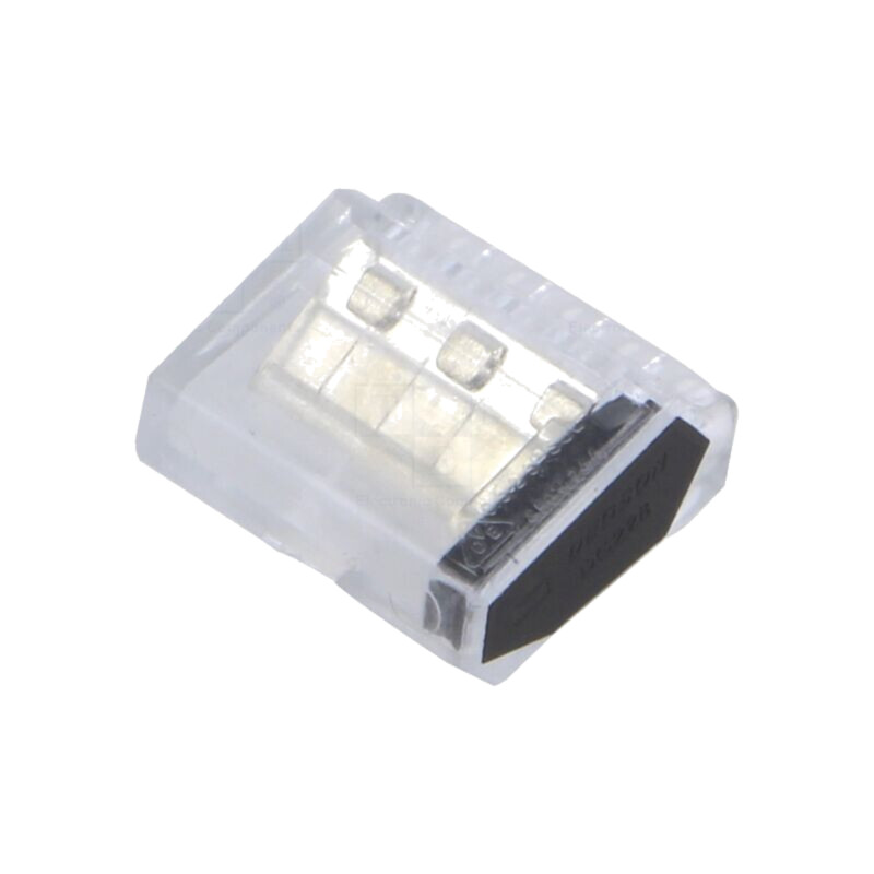 Cu eliberare rapidă; 24A; 450V; bornă cu arc; L: 19,1mm; piste: 1