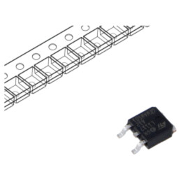IC: stabilizator de tensiune; LDO,liniar,nereglabil; 1,2V; 1A