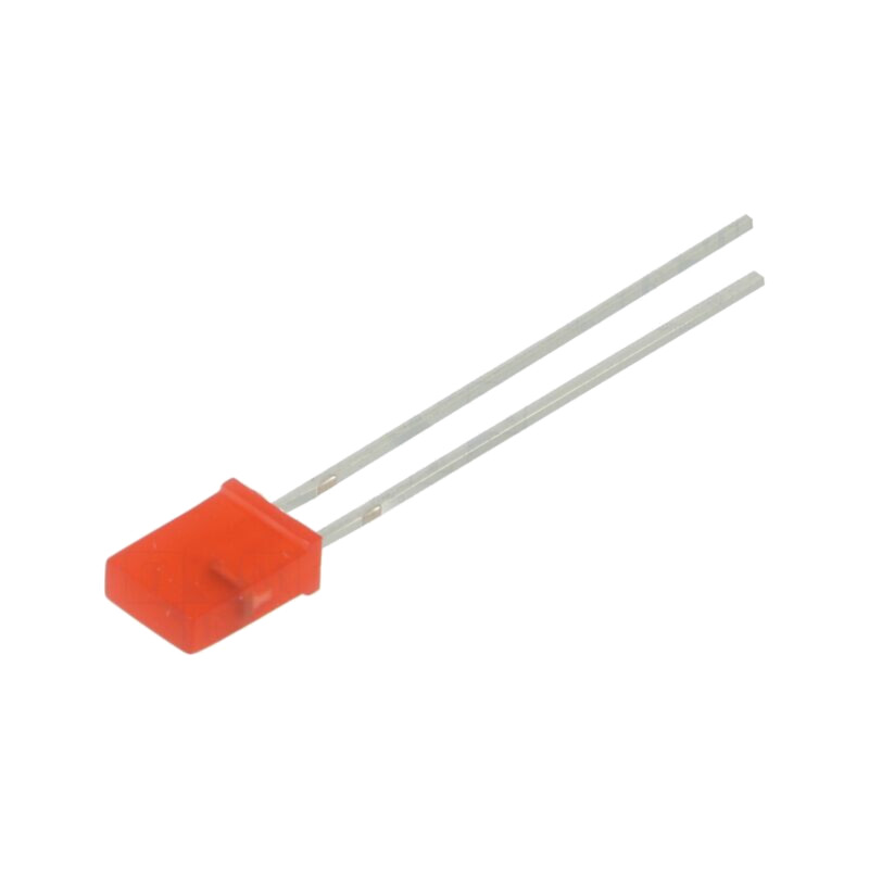 LED; roşie; dreptunghiulară; 7x5x2mm; bipolară; 30mcd; 100°; 220VDC LED; roşie; dreptunghiulară; 7x5x2mm; bipolară; 30mcd; 100°; 220VDC