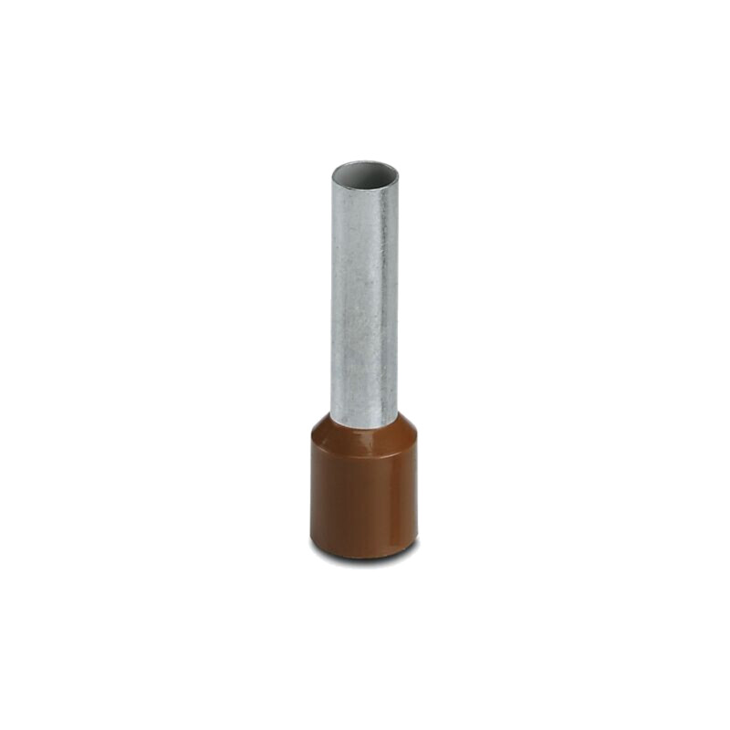Vârf: tub de capăt; izolată; cupru; 10mm2; Lung.capăt: 18mm; maro Vârf: tub de capăt; izolată; cupru; 10mm2; Lung.capăt: 18mm; maro