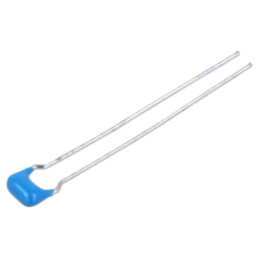 Condensator: ceramic; 47nF; 50V; C0G (NP0); ±5%; THT; 2,5mm