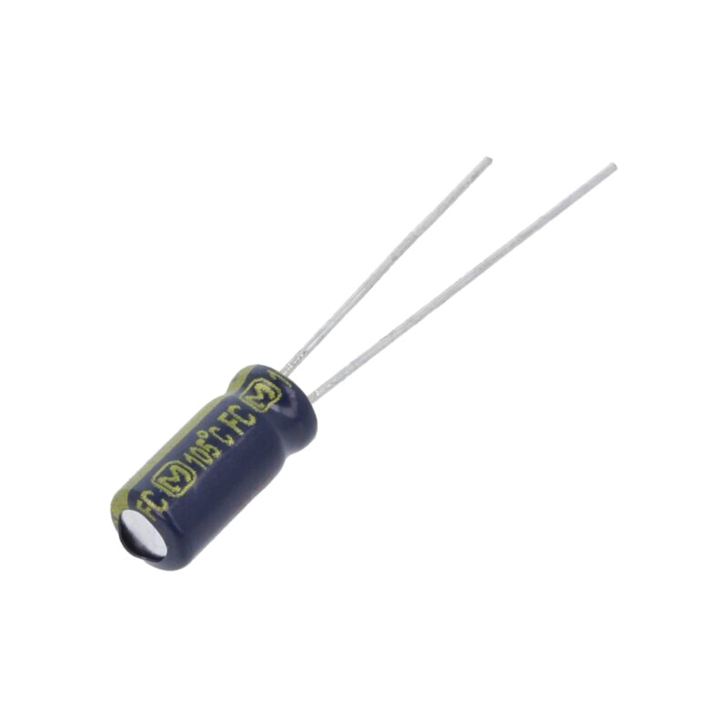 Condensator: electrolitic; low ESR; THT; 15uF; 50VDC; Ø5x11mm; ±20%
