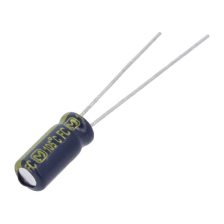 Condensator: electrolitic; low ESR; THT; 15uF; 50VDC; Ø5x11mm; ±20%