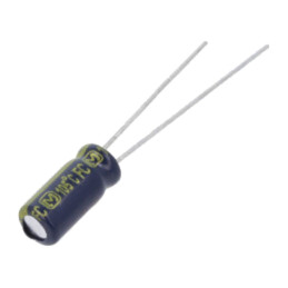 Condensator: electrolitic; low ESR; THT; 15uF; 50VDC; Ø5x11mm; ±20%