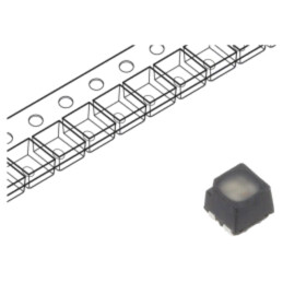 LED; RGB; SMD; 2121; 1,6÷2,4VDC,2,4÷3,3VDC; 2,15x2,05x1,9mm; 120°
