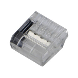 Cu eliberare rapidă; 24A; 450V; bornă cu arc; L: 19,1mm; piste: 1