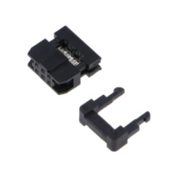 Conector: IDC; mufă; mamă; PIN: 6; IDC; pt.cablu-bandă; 2mm; 2x3; 1mm