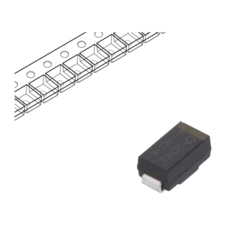 Diodă: TVS; 310W; 235V; unidirecţională; 1F (DO214AC)