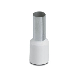 Vârf: tub de capăt; izolată; cupru; 16mm2; Lung.capăt: 12mm; albă